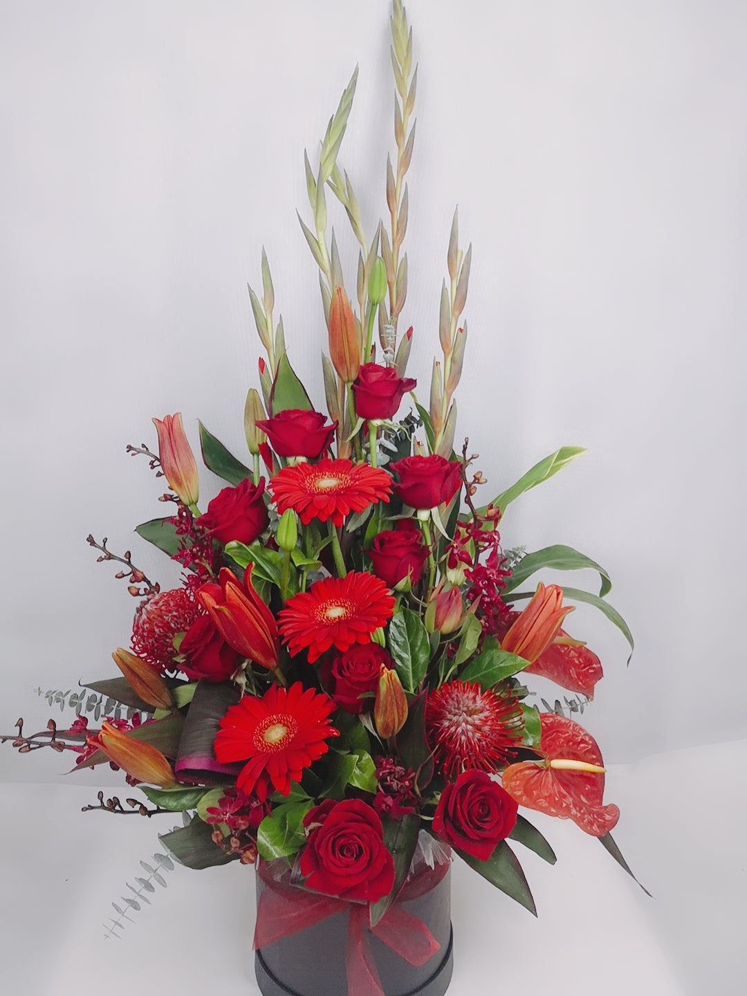 In Love Flowers Arrangement in the gift box