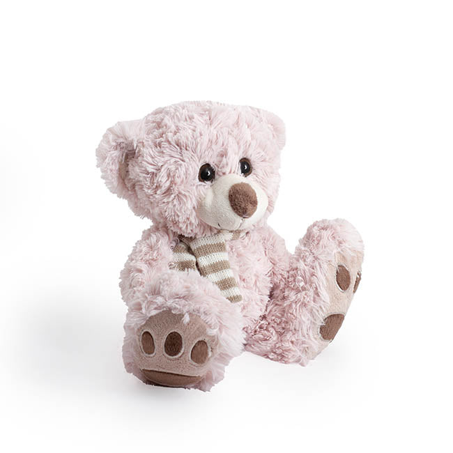 Elliot Teddy Bear Baby Pink