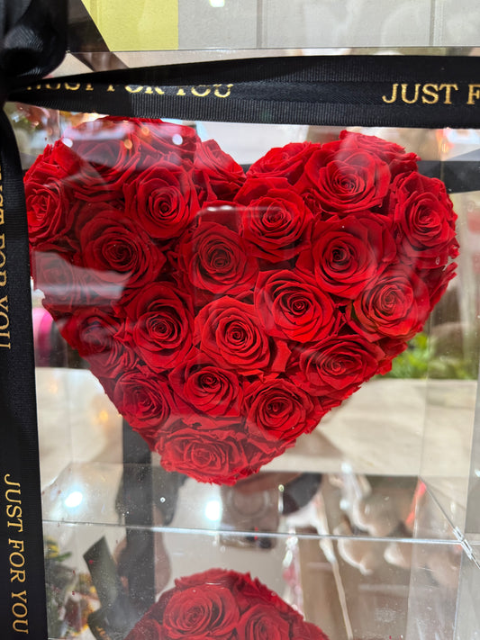 Forever roses—Heart