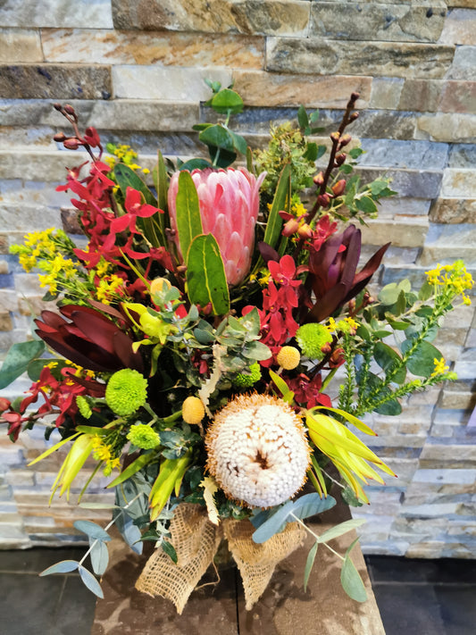 Native in A Vase Flower Arrangement