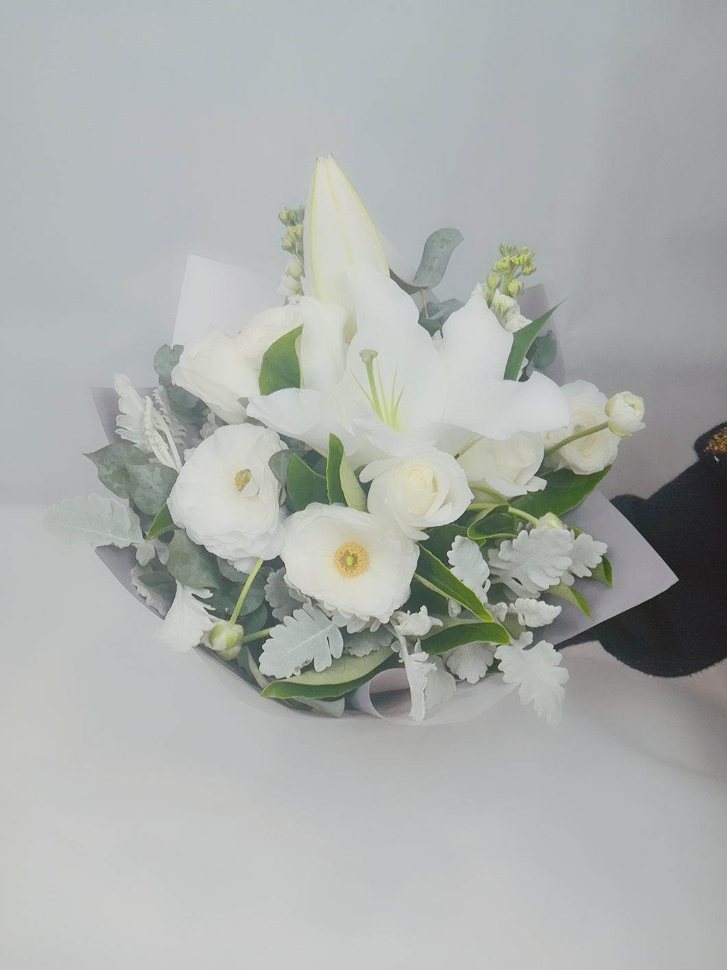 Simply White Flower Bouquet